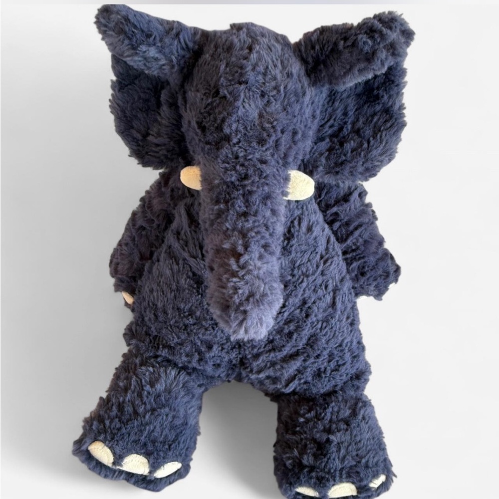 Jellycat Midnight Blue Plush Elephant Decor